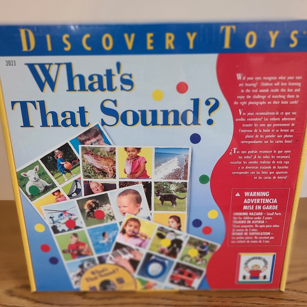 Discovery Toys What's That Sound? Learning Game - Multicolor